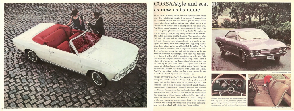 1965 Chevrolet Corvair Brochure Page 8
